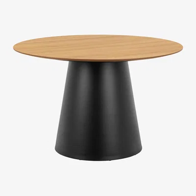 The Range Soli Round Dining Table - Oak