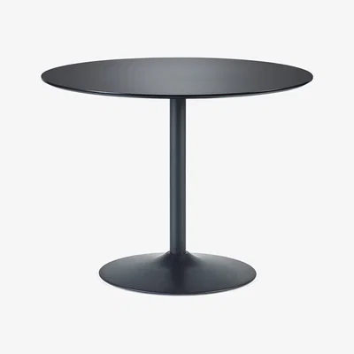 The Range Nero Round Table - Black