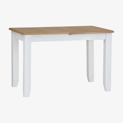 The Range Ashford 1.2M Butterfly Extending Dining Table - Pure White