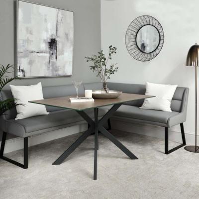 The Range Paulo Dining Table - Grey