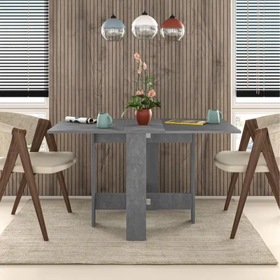 The Range Artemio Modern Extending Dining Table - Retro Grey