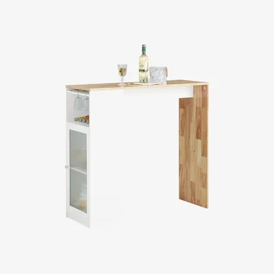 The Range Aarilynn Breakfast Bar Table - Neutral