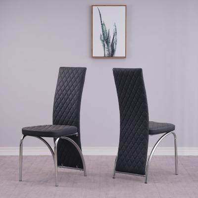 The Range Irine Black Faux Leather  - Black