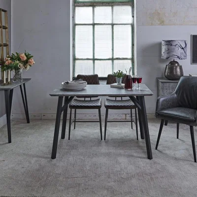 The Range Rocca Dining Table - Grey