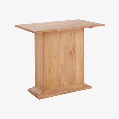 The Range Sara Fixed Top Dining Table - Stain Wax