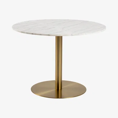 The Range Furniture To Go Corby Round Dining Table - Gold