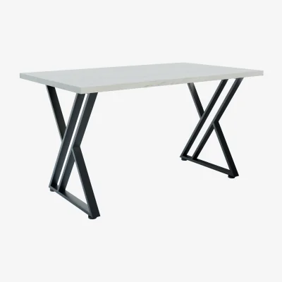 The Range Shefa Line New York 140 cm Dining table - Concrete Grey