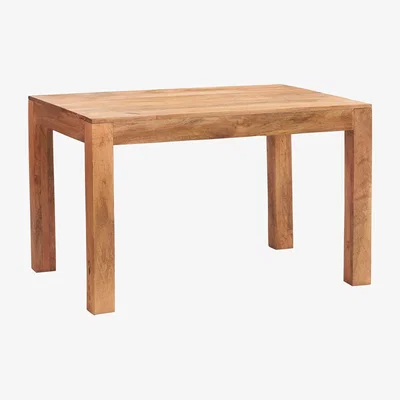 The Range Dakota Light Mango Small Dining Table 4ft  - Light Wood