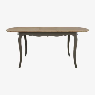 The Range Loire Dark Grey Dining Table - Grey