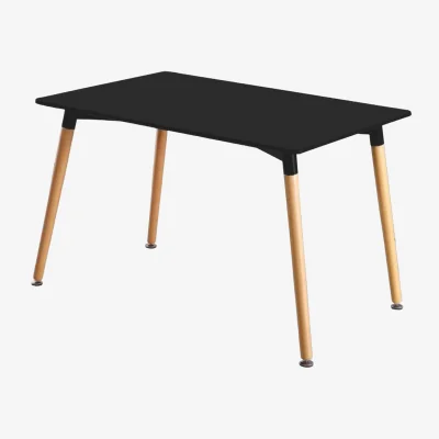 The Range Single Halo Rectangular Wooden Dining Table for Dining Room