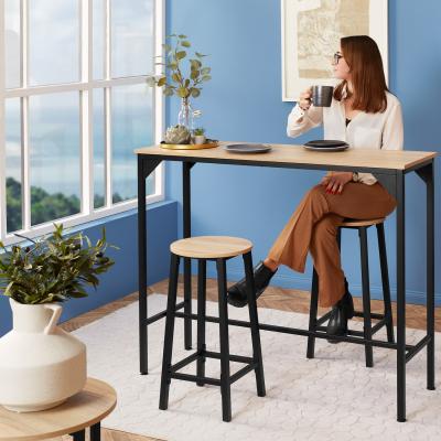 The Range Kerry Dining Table - Industrial Dark