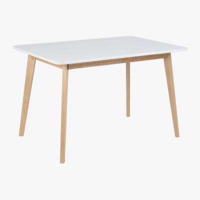 The Range Raven Rectangular Dining Table - White