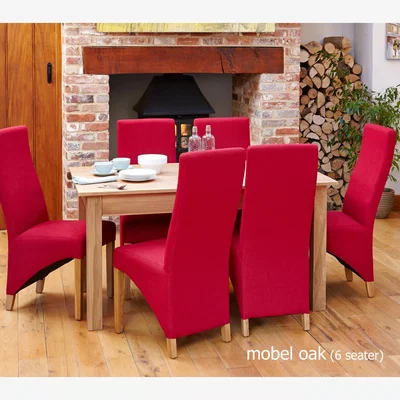 The Range Mobel Oak 150cm Dining Table (46 Seater) - Light Oak