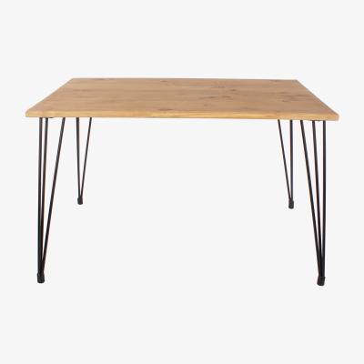 The Range Augusta rectangular dining table  - Antique wax pine / 20kg