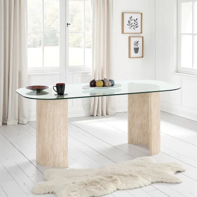 The Range Modena Dining Table - Cream