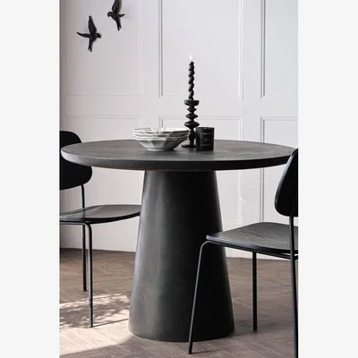 Rockett St George Round Indoor Dining Table In Cocoa