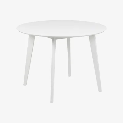 The Range Roxby Round Dining Table - White