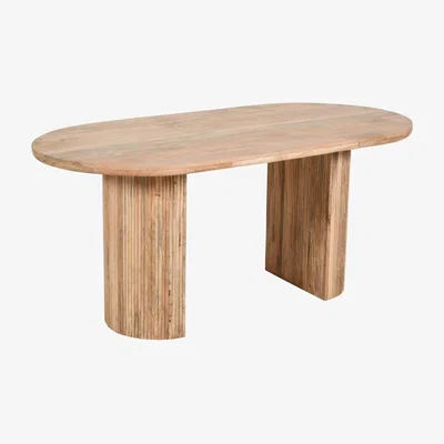 The Range York Wooden Dining Table 170Cm - Brown