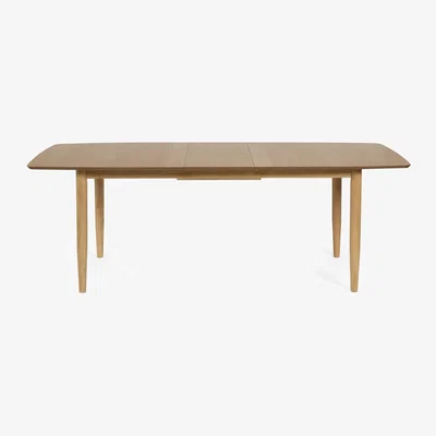 The Range Theia 180-220cm Extending Dining Table - Brown
