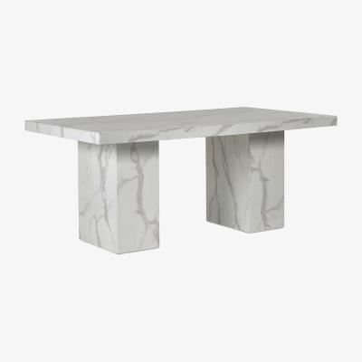 The Range Rome dining table - White