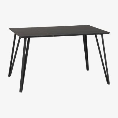 The Range Marlow Dining Table Black Marble Effect - Black Marble Effect