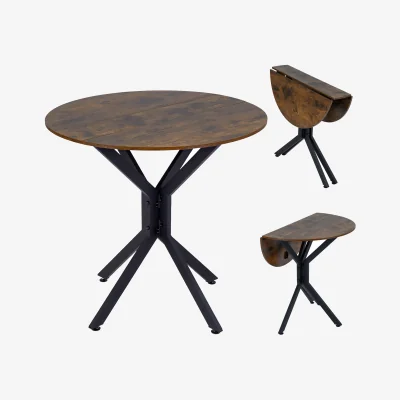 The Range Folding Round Dining Table