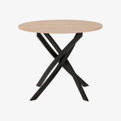 The Range Sheldon Round Wooden Top Dining Table  - Sonoma Oak Table Top