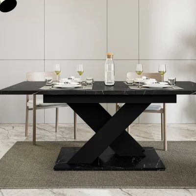 The Range BRONX DINING TABLE  - Black