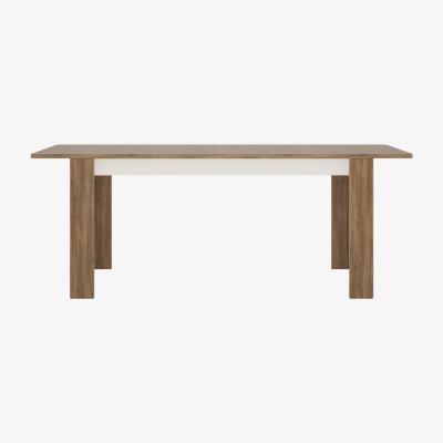 The Range Jonas & James Louisiana Extending Dining Table - Alpine White and Oak