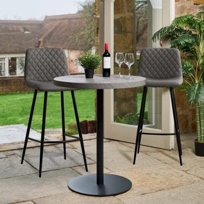 The Range Jupiter Bar Table - Grey