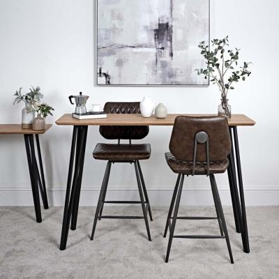 The Range Lutina Bar Table - Brown
