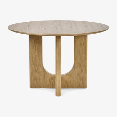 The Range Cellini Round Dining Table - Natural Oak Effect