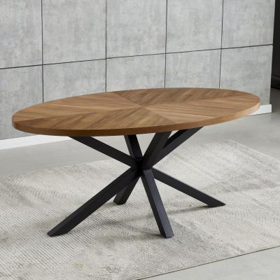 The Range Dossena 170cm Oval Dining Table - Oak