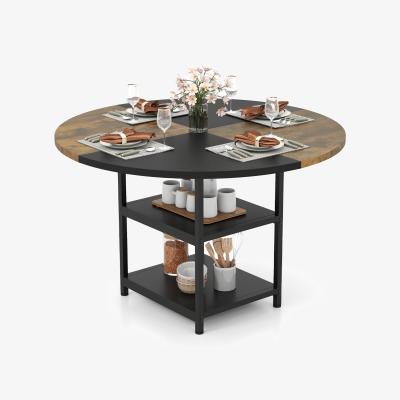 The Range Round Diner Table - Black