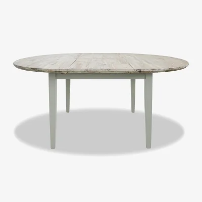 The Range Florence Round Extending Table 115-160cm - Sage Green