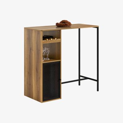 The Range Breakfast Bar Table Dining Table - Brown