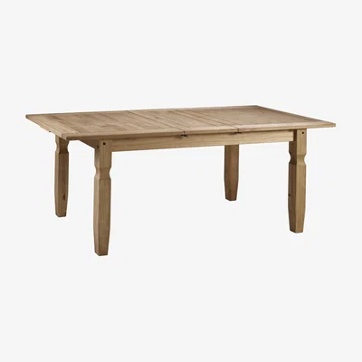 The Range Corona Small Extending Dining Table - Antique Wax