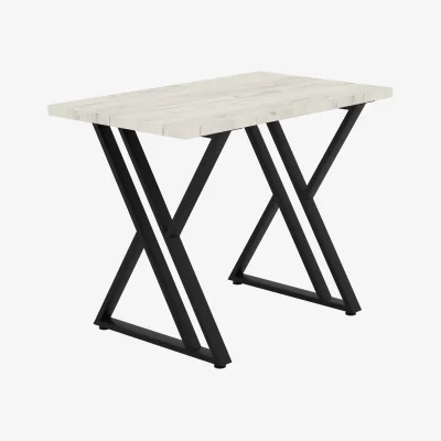 The Range Shefa Line New York 100 cm Dining table - White Craft Oak