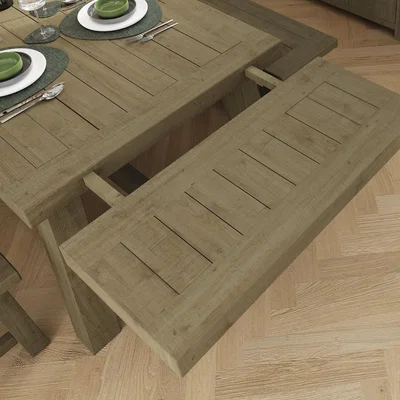 The Range Solid Reclaimed Natural Pine Extension Leaf - Natural Brown