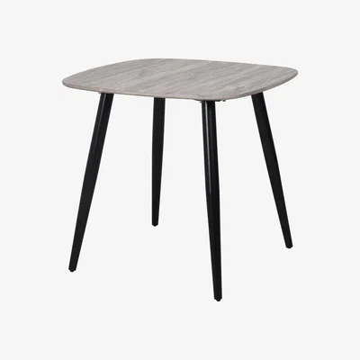 The Range Aspen square dining table, grey oak effect top - Grey oak effect