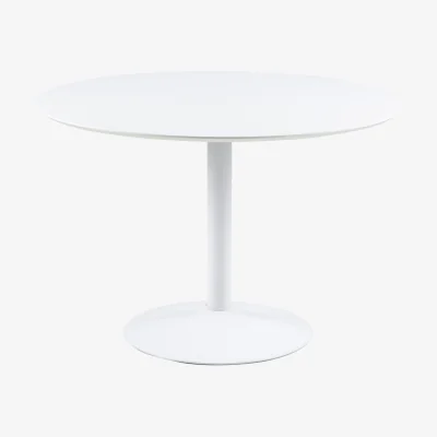 The Range Furniture To Go Ibiza Round Dining Table - White