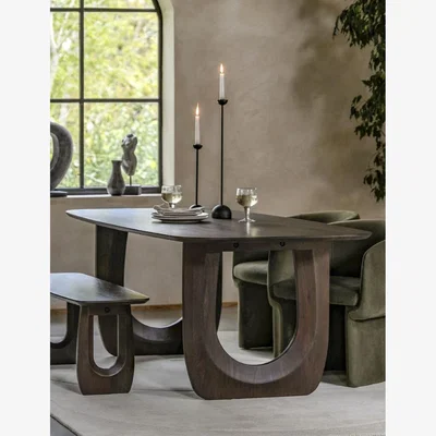 Rose & Grey Alfred Retro Dining Table
