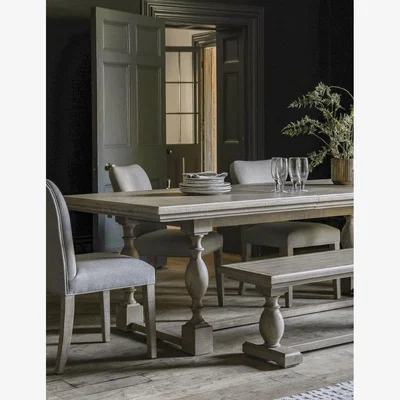 Rose & Grey William Classical Extendable Dining Table