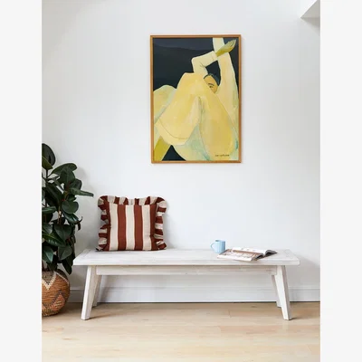 Rose & Grey Akita Light Wood Dining Table Bench