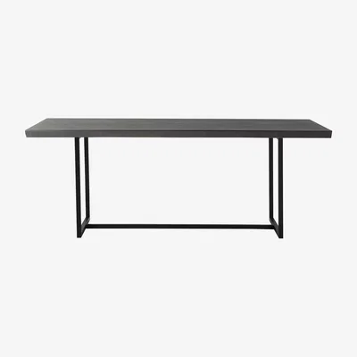 Sofa.com Perfectly Pristine Aubrey Medium Dining Table in Black - sofa.com