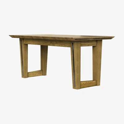 Sofa.com Aspen Dining Table in Black Finish Oak
