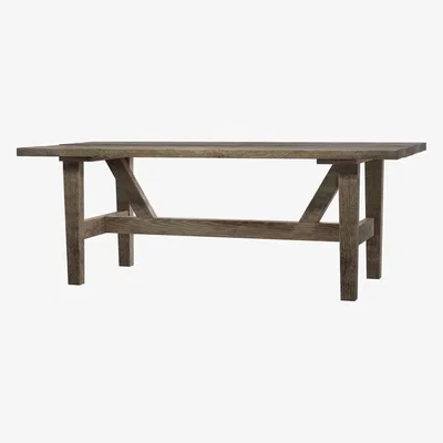 Sofa.com Kingsley Medium Dining Table in Black Finish Oak