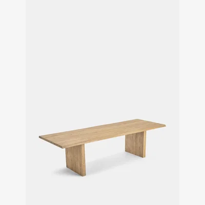Soho Home Matis Dining Table, Grey Oak, 280cm