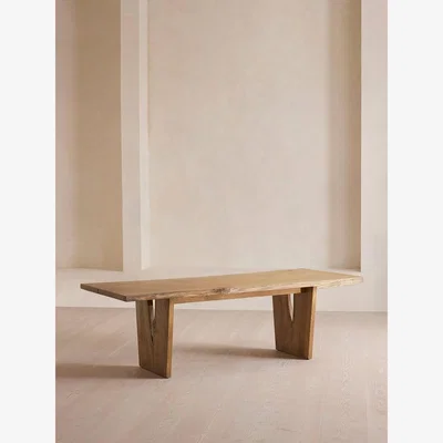 Soho Home Calne Dining Table, Golden Oak, 270cm, UK
