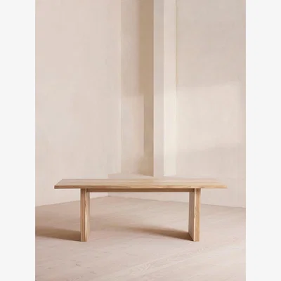 Soho Home Matis Dining Table, White Oak 220cm